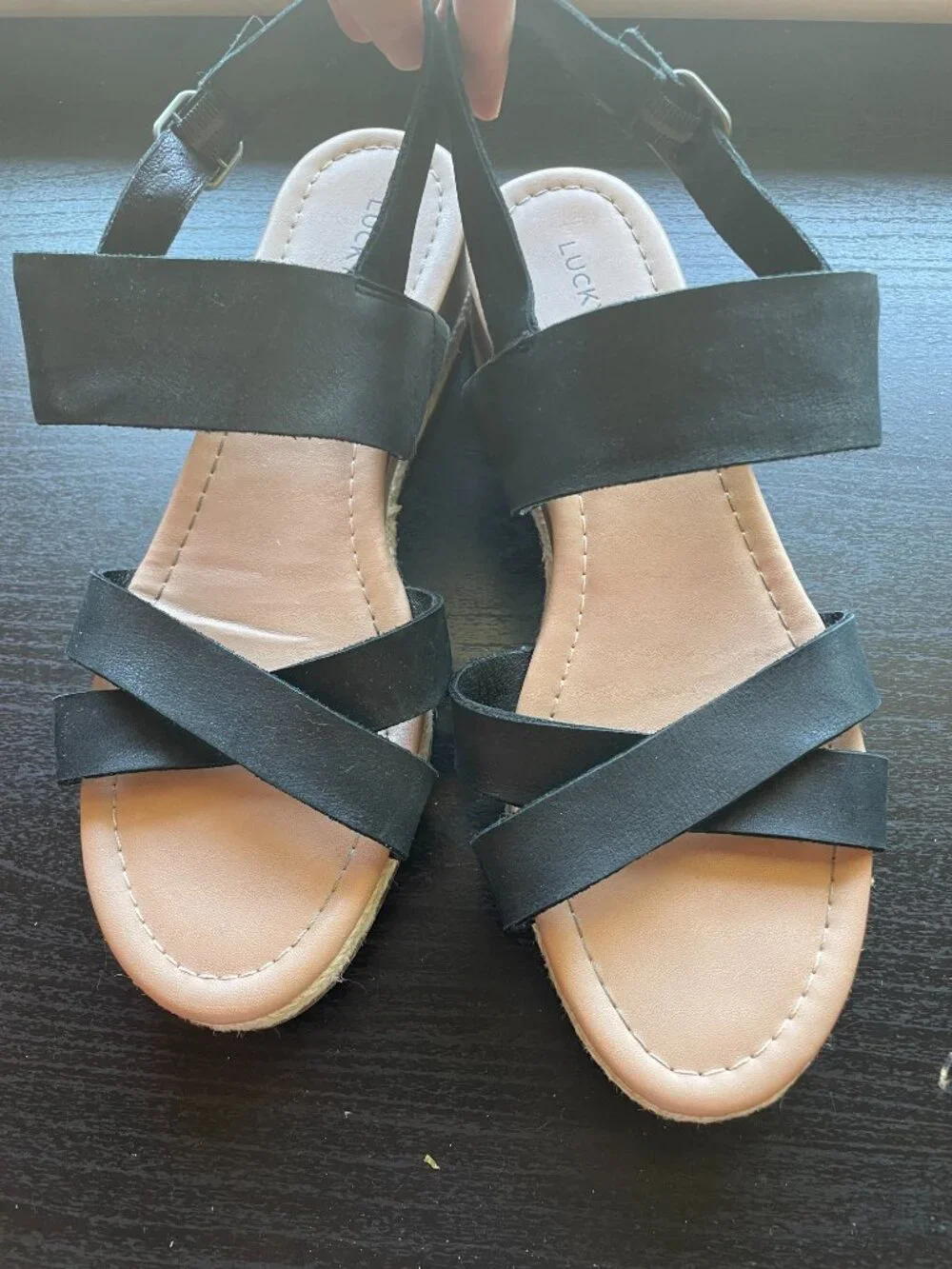 Lucky Brand Women's WAEKA Wedge Sandal